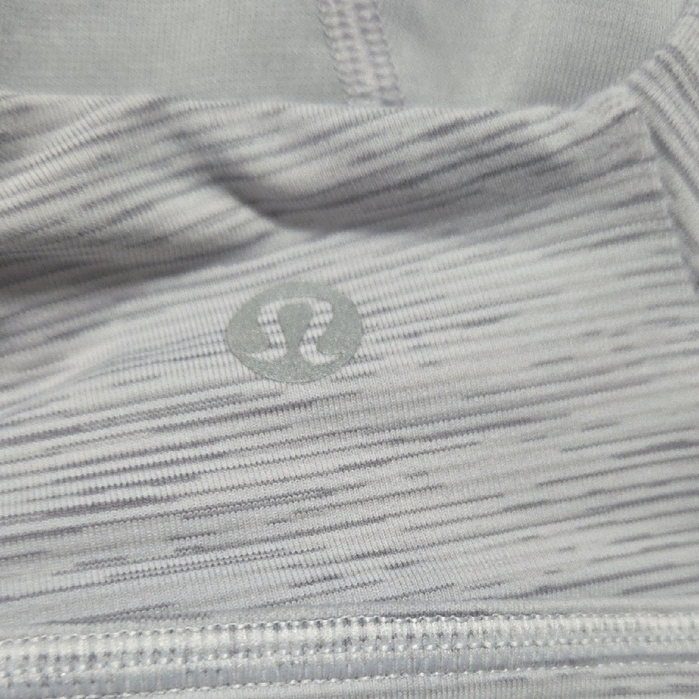 Lululemon Athletica Heather Gray Sports Bra - Picture 2 of 5